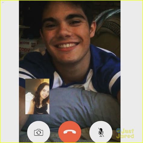 full sized photo of bailee madison emery kelly late night facetime 04 bailee madison and emery