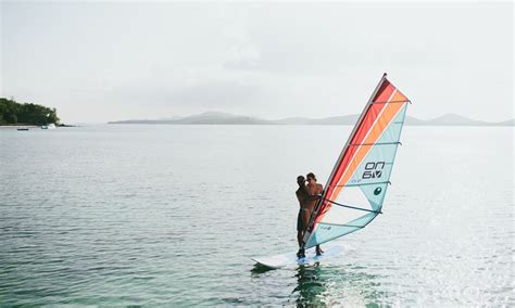 Windsurfing And Sailing In Fiji At Turtle Island Resort Fiji