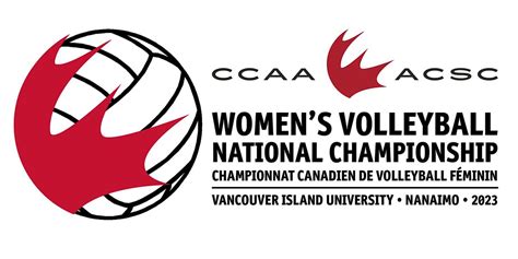 2023 Ccaa Womens Volleyball National Championship Viu Gymnasium Nanaimo 8 March To 11 March
