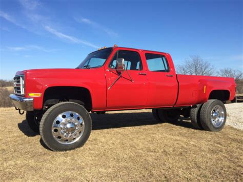 Chevy K Crew Cab Dually Lifted For Sale