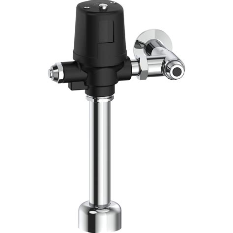 Electronic Water Closet Flush Valve With Manual Mechanical Override