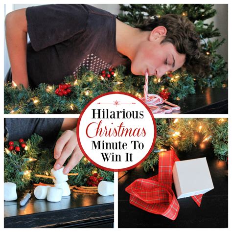 Hilarious Minute To Win It Christmas Games Fun Squared