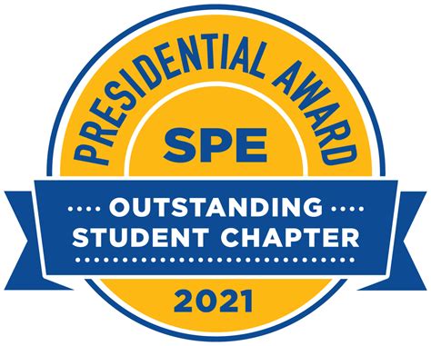 SPE Presidential Award for Outstanding Student Chapters ...