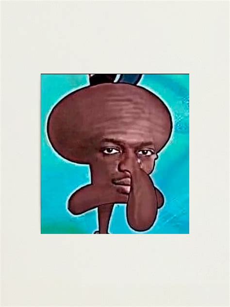 Ksi Meme Ksi Squidward Crossover Meme Photographic Print For Sale By