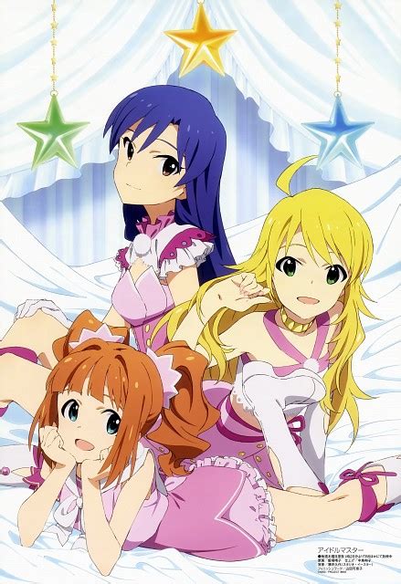 Idol Master Chihaya Kisaragi Miki Hoshii Yayoi Takatsuki Minitokyo