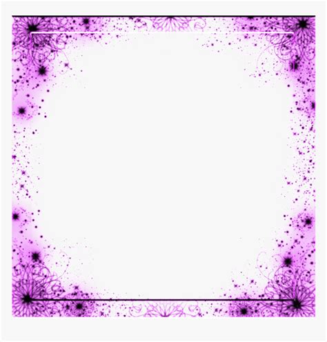 Transparent Sparkle Border Png Violet Frames And Borders Png