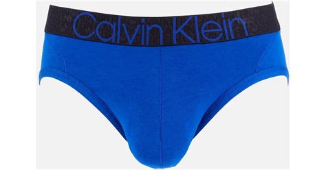 Calvin Klein Contour Pouch Briefs In Blue For Men Lyst
