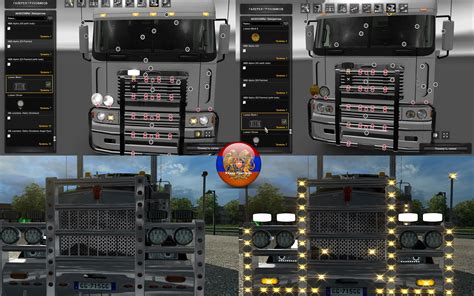 New Led Lights For All Trucks 12643s Ets2 Mods Euro Truck