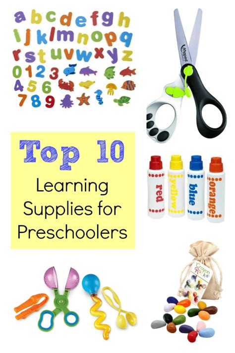 Top 10 Learning Supplies For Preschool Preschool Preschool Learning