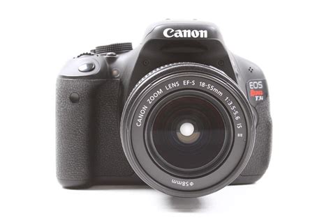 Used Canon Eos Rebel T3i 180mp Dslr Camera Kit W18 55mm F35 56 Is