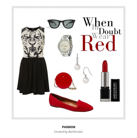 Wear Red Wear Red Polyvore Image My Style Create How To Wear