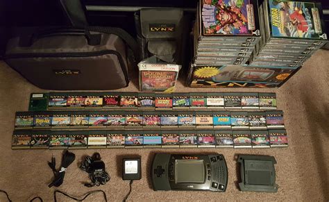 My Atari Lynx Collection Show Us Your Collection Atariage Forums
