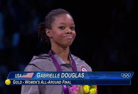 Gabrielle Douglas First Black Olympic Gymnastics All Around Gold Medal Winner The Museum Of