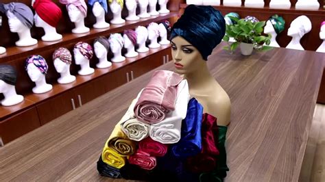 Luxury Magic Turban Velvet Long Headwrap Headscarf Head Wrap Women