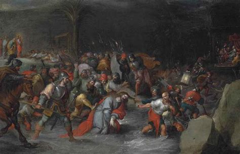 Frans Francken Ii Christ Being Dragged Through The Brook Cedron With