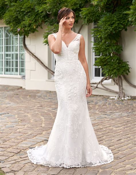 JAC a fully beaded embroidered sheath - WED2B