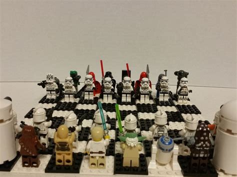 Lego Star Wars Chess Set Take 2 Star Wars Chess Set Lego Star Lego