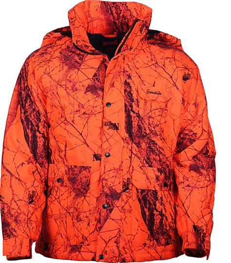Blaze Orange Camo Jacket