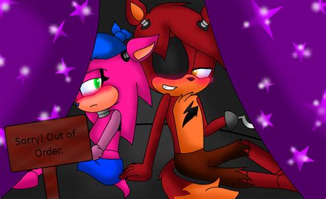 Fnaf Pinky X Foxy Together In Pirates Cove By Xvannix On Deviantart