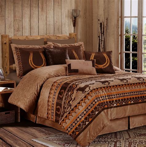 Shop our beauitful comforters sets that you or your loved ones would love. Chezmoi Collection 7-Piece Southwestern Wild Horses ...
