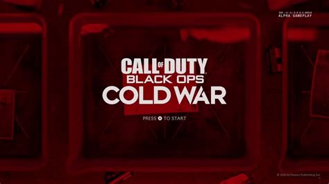 Call Of Duty Cold War Youtube