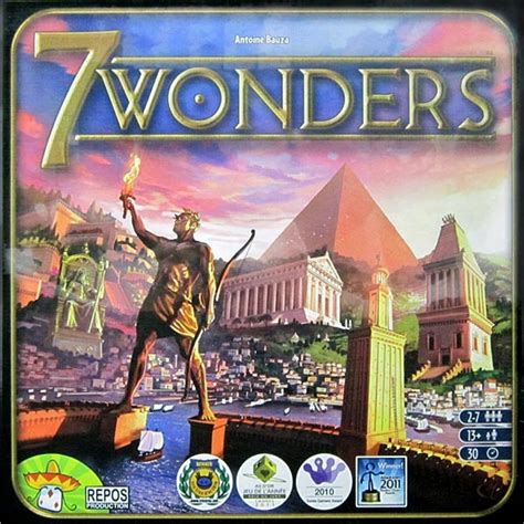The game is won by emptying one's hand before the other players. 7 Wonders - Board game