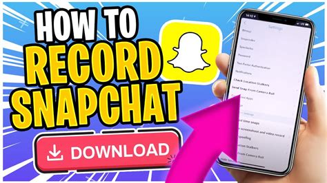 How To Screen Record Snapchat Without Them Knowing Iphone Youtube