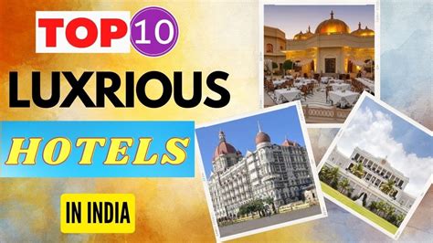 Top 10 Best Luxury Hotels In India । Top 10 Hotels In India । Top 10 Hotels Youtube