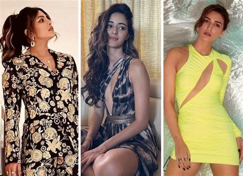 Hits And Misses Of The Week Priyanka Chopra Ananya Panday Make Style Statements Kriti Sanon