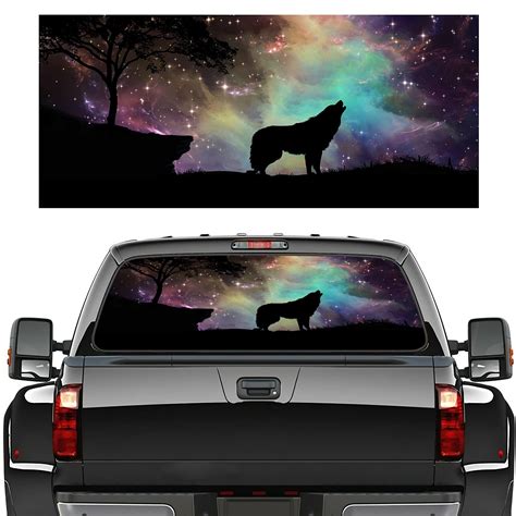 Buy Rear Window Graphic Decal For Trucks SUV Cars Universal Starry