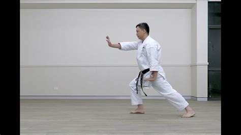 Shisochin Kata Goju Ryu Karate By Sensei Davy Wijaya Youtube