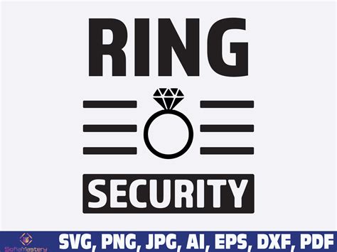 Ring Security Svg Png Wedding Svg Wedding Party Svg Ring Etsy Canada