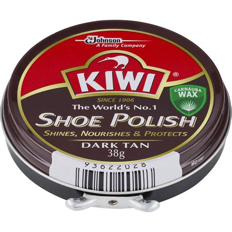 Kiwi Shoe Polish Tan 38g Woolworths