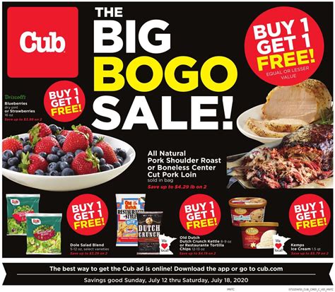 Grocery delivery to your home or office seven days a week! Cub Foods Ad Circular - 07/12 - 07/18/2020 | Rabato