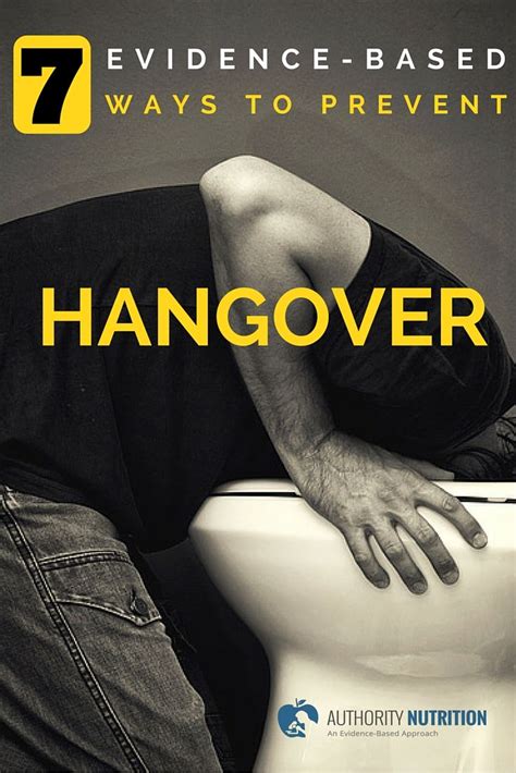 7 Evidence Based Ways To Prevent Hangovers Hangover Prevention