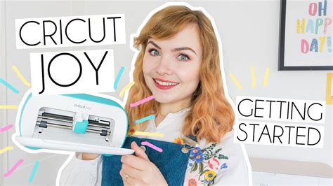 Getting Started With The Cricut Joy For Beginners Unboxing Setup