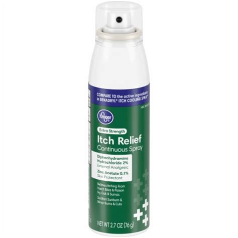 Kroger® Extra Strength Itch Relief Spray 27 Oz Fred Meyer