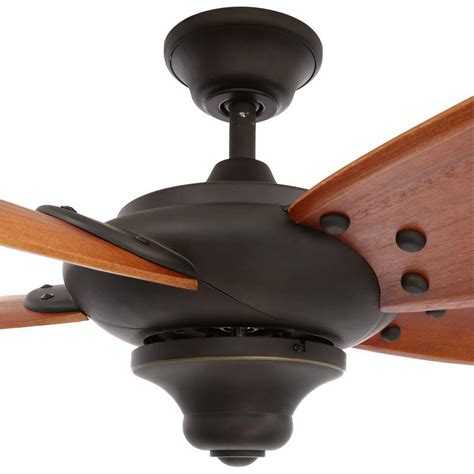 Oil Rubbed Bronze 56 Ceiling Fan Indoor W Remote Reversible 3 Speed
