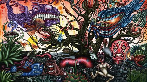 Psychedelic Dark Monster Hd Trippy Wallpapers Hd Wallpapers Id 47104