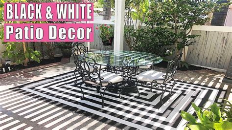 He will be a lion should the player pick a tiger, a brown bear if the player chooses the ape and a sheep if the cow is chosen. Black White Patio Decor Ideas - Easy Makeover TIPS! - YouTube