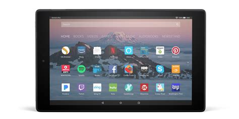 The Amazon 10 Inch Fire Hd 32gb Tablet Offers 10 Hour Battery Life