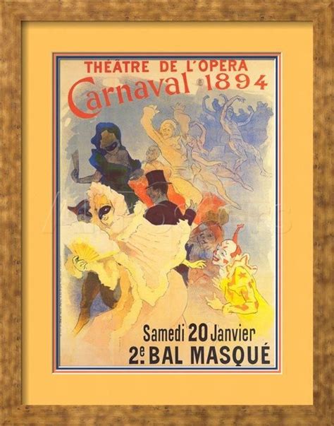 Theatre De Lopera Posters Jules Chéret Jules