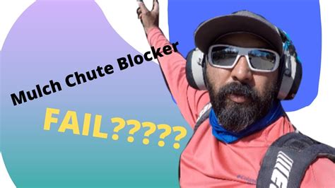 Diy Chute Blocker Demonstration On Toro Zero Turn Youtube