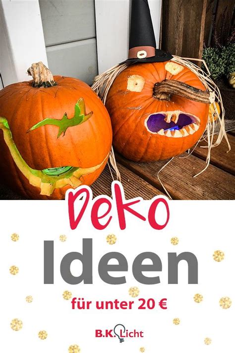 Halloween Dekoration Für Unter 20€ Entdecken Lass Deinen Kürbis In
