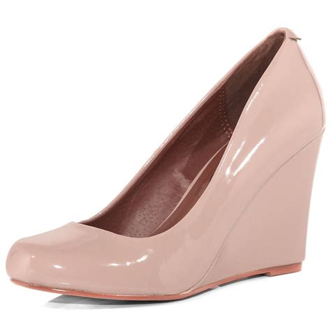 Nude Patent Shoes