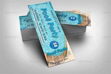 printable event ticket templates mockups word psd ai google docs apple pages