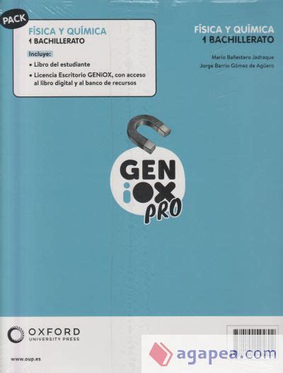 Fisica Y Quimica 1º Bachillerato Libro Del Estudiante Geniox Pro