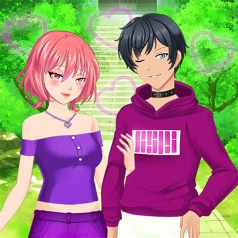 Anime Couples Dress Up Game Play Online At Gamemonetize