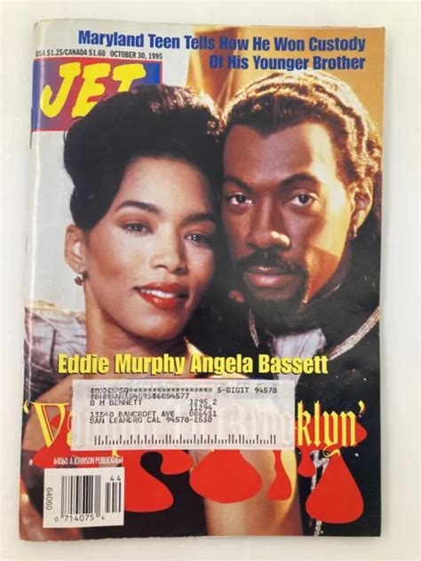 Jet Magazine October 30 1995 Vol 88 25 Eddie Murphy And Angela Bassett