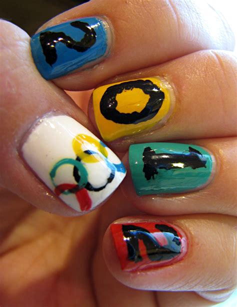 over the top coat olympic manicure